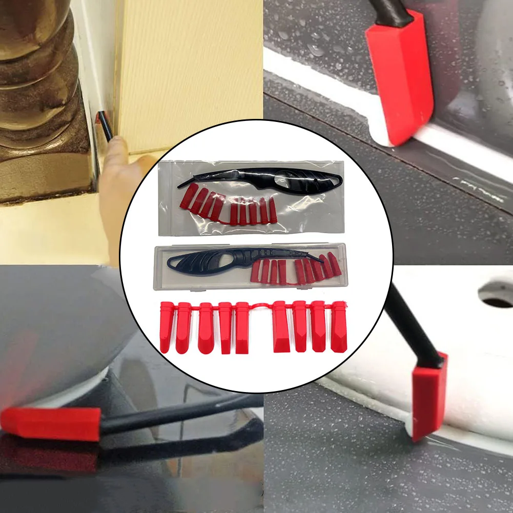 AAAAAAGlassGlueAngleScraperSealantSpreaderTile Joint Repair Tool Applicator Glass Glue Angle Scraper Set Accessoriess