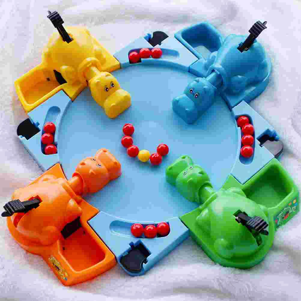 Hungry Toy Hippos Game Board Parent Child Grab Feeding Kids Early Educational Tabletop Family Interaction Hippo Hippopotamus