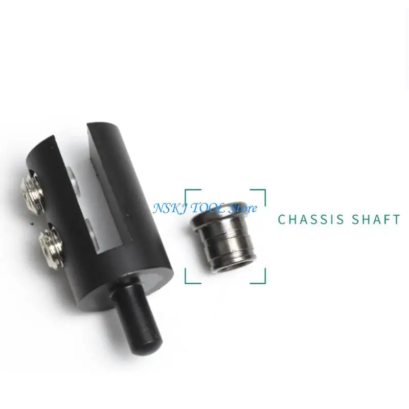 L8RC Set of 2 Functional Glass Hinges for High Performances Space Utilization