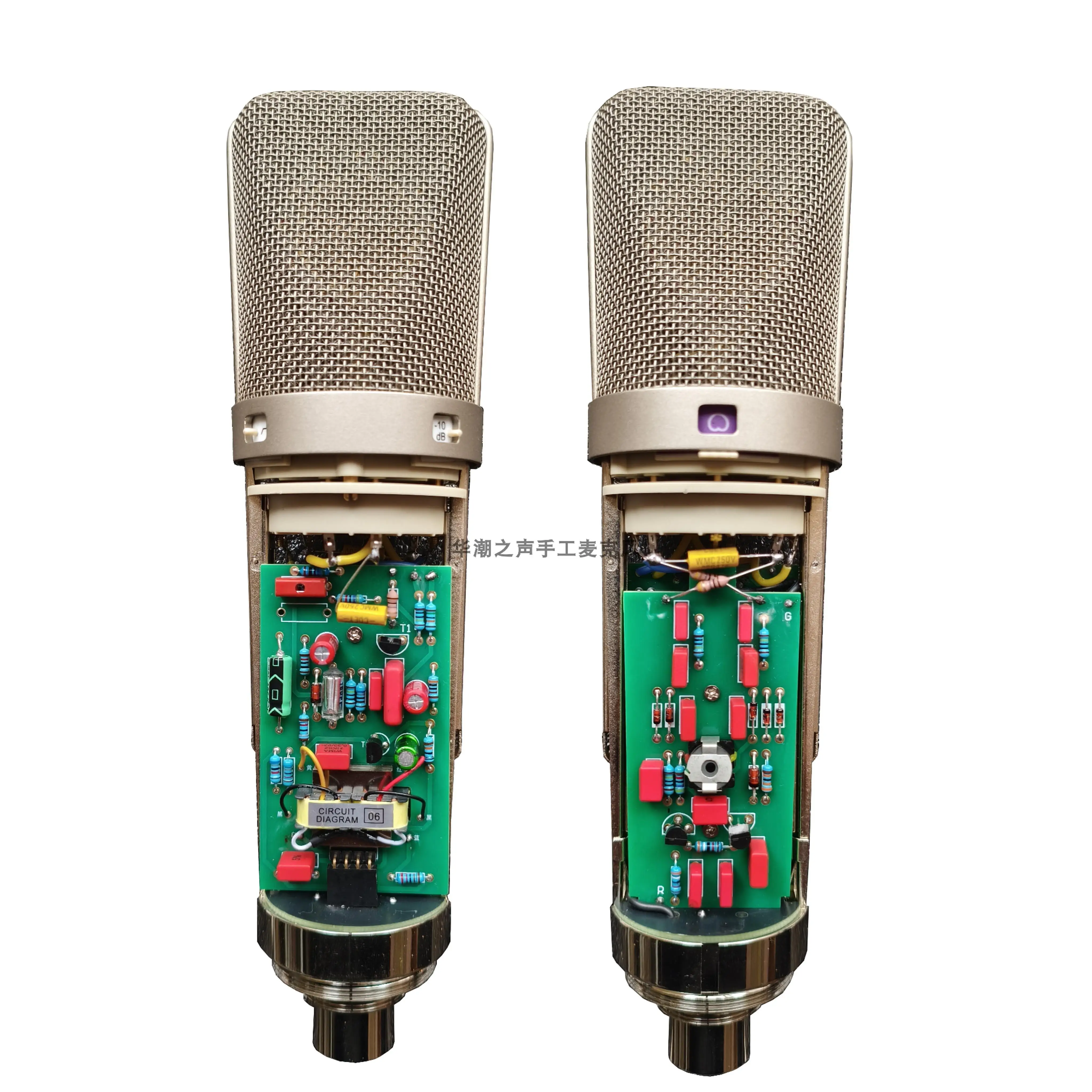 product  Handmade three-finger duplicate U87 condenser microphone live streaming host live recording studio singing book