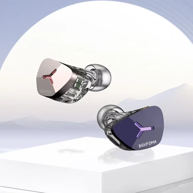 

BGVP DMA Bone Conduction In-ear Earphone Driver Armature Hybrid Unit HIFI PZT Bone Conduction Monitor Wired Earbud Headphone