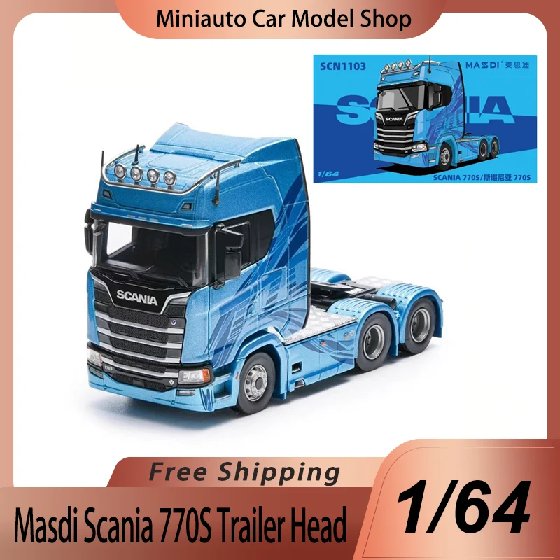 Why the Masdi 1:64 Scania 770s Alloy Miniature Trailer Is the