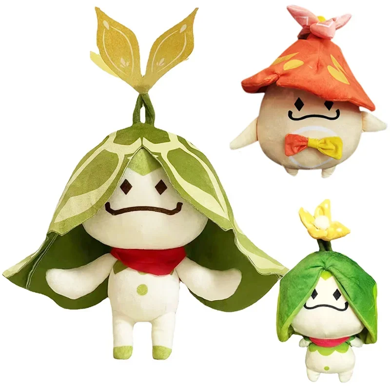 Peluche Genshin Impact Sumeru Aranara de 15/25cm para niños, disfraz de Fans, regalos de cumpleaños y vacaciones, decoración de habitación de Navidad