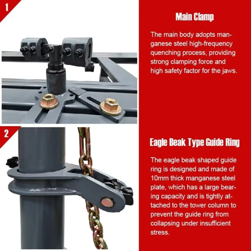 Factory Discount Price CE Certified Manganese Steel Auto Body Repair Equipment Car Frame Puller Chassis Repair Machine