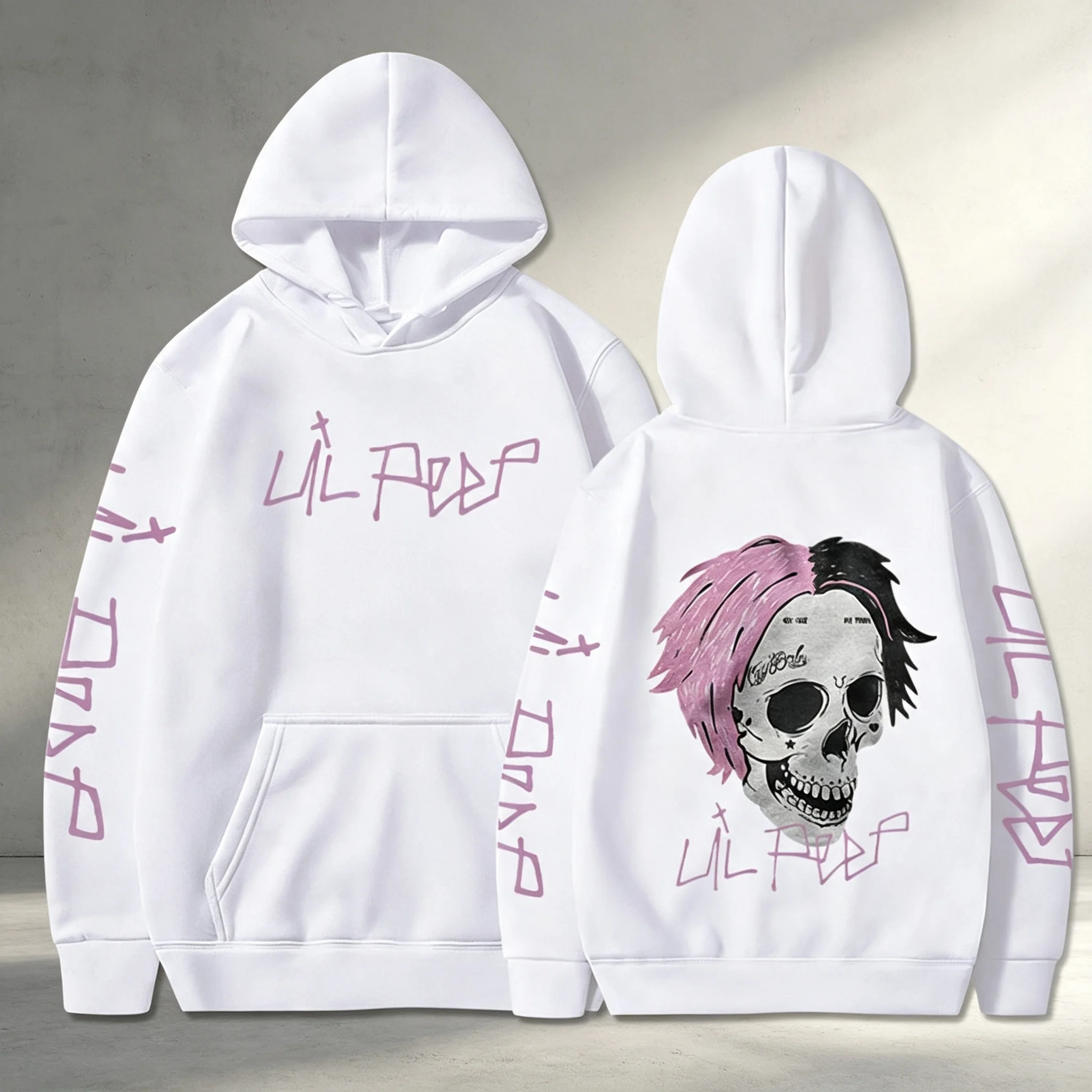 Rapper Lil Peep Cry Baby Hoodi - Winter Clothing 1 Year Old review and price