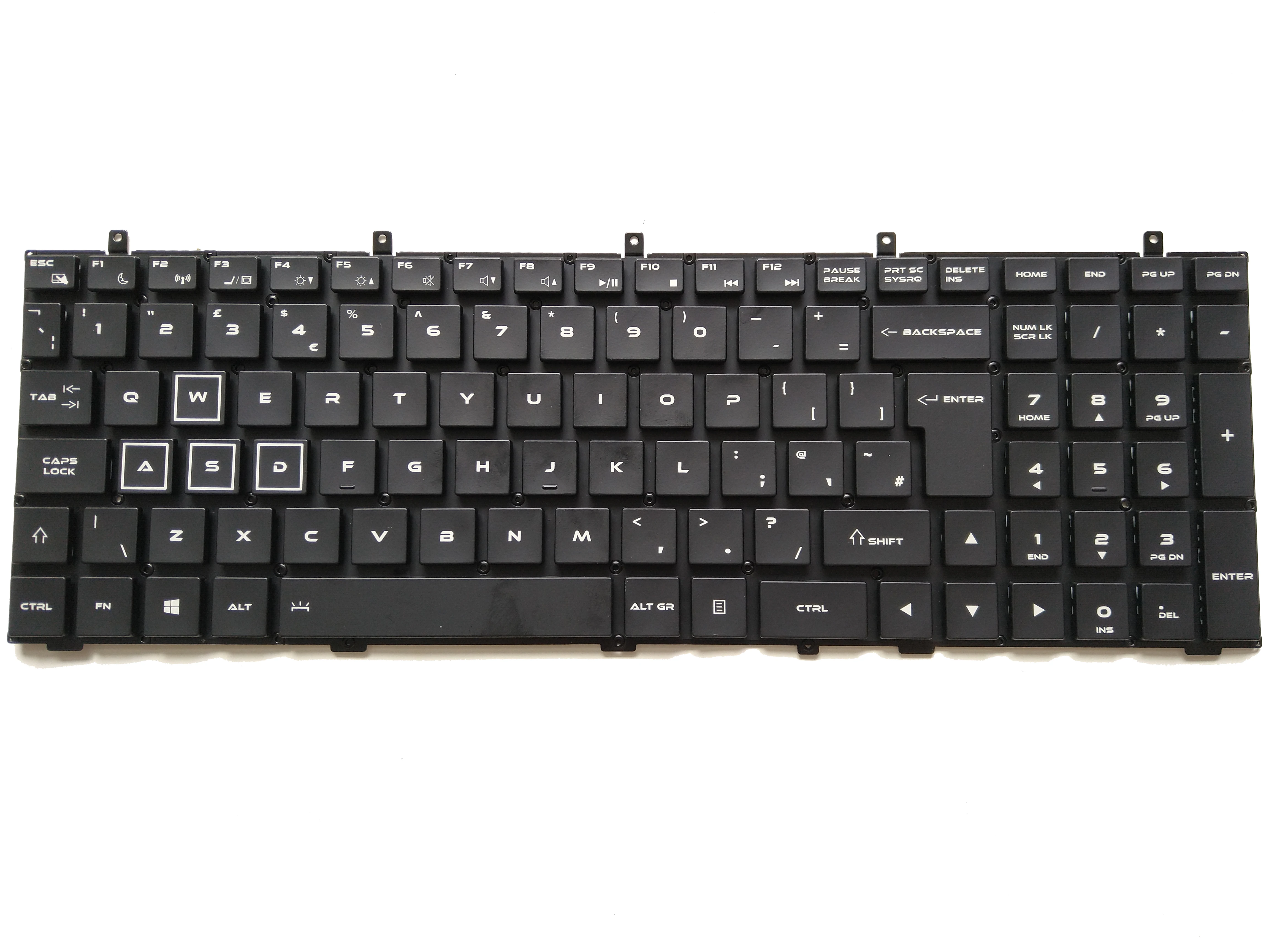 UK With Backlit Laptop Keyboard For Quanta NL8 NL8B NL8C NL8E NL8K NL8H AENL8E0010 MP-13H86GBJ920