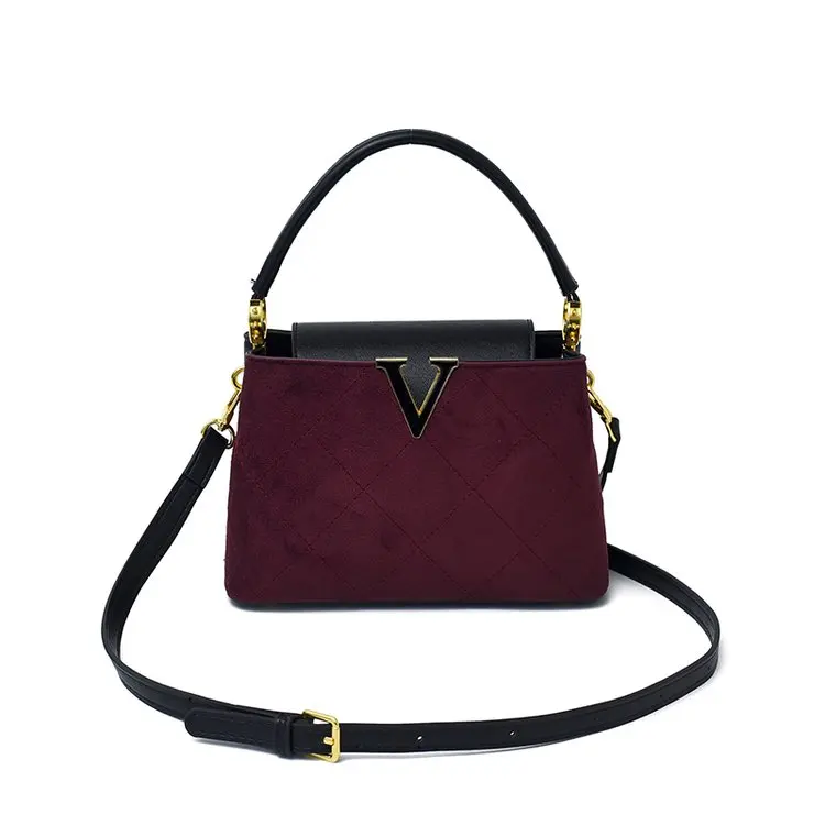 

2025 A/W Women's Luxury Tote Bag, Vintage Genuine Leather Multi-way Shoulder Crossbody Purse, Quilted Large Capacity Handbag