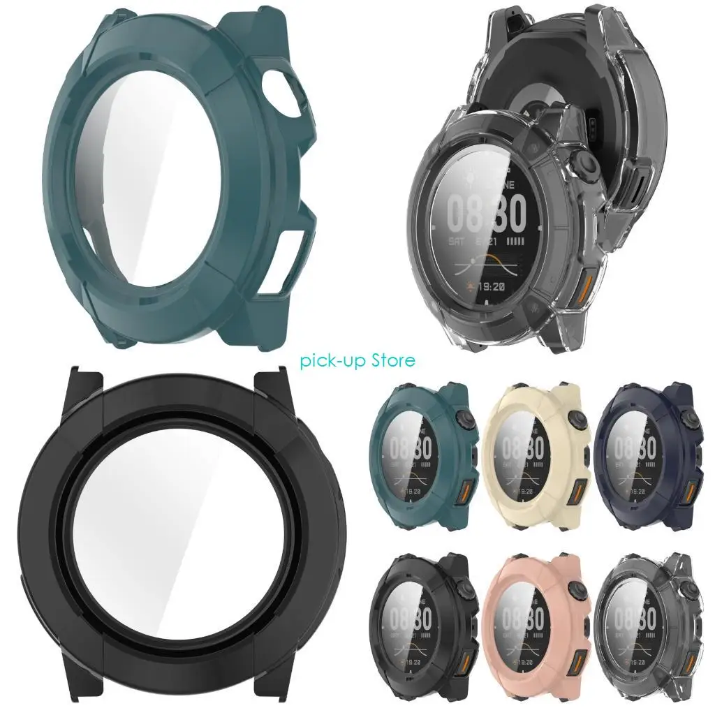 Q5WA Protector reloj inteligente resistente a golpes Perfil fino transparente para reloj