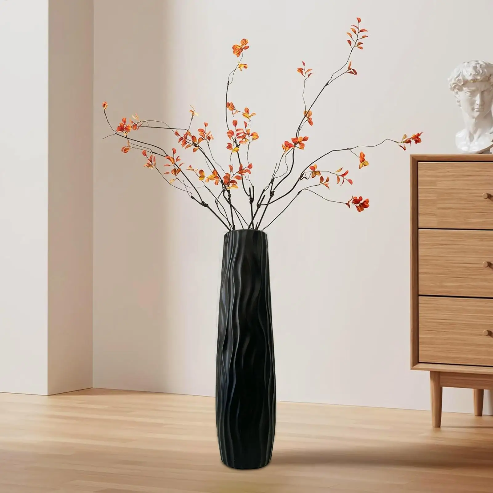 Stehende Vase Moderner Stil Große Blumenvase Wohnungsdekoration Einweihungsgeschenk Hochzeitsdekoration für Zuhause Eingangsbereich Hotel