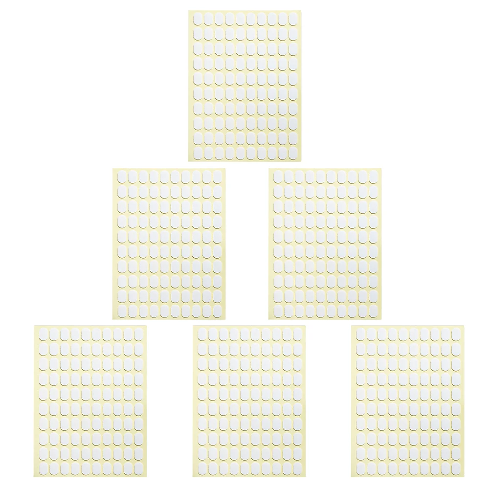 

French Form Stickers Holder Double Sided Adhesive Strips Transparent Oval Nail Art Tools French Tip Stickers Nail Tape