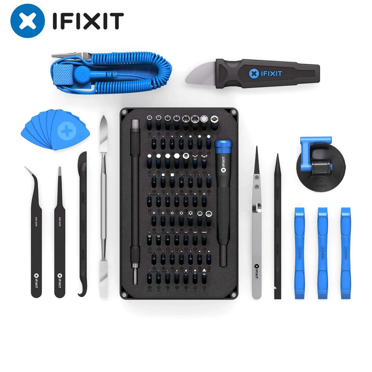 iFixit Pro Tech Toolkit Electronic Digital Display Screwdriver Disassemble Mobile Phone Repair Tool Set 112 Pieces