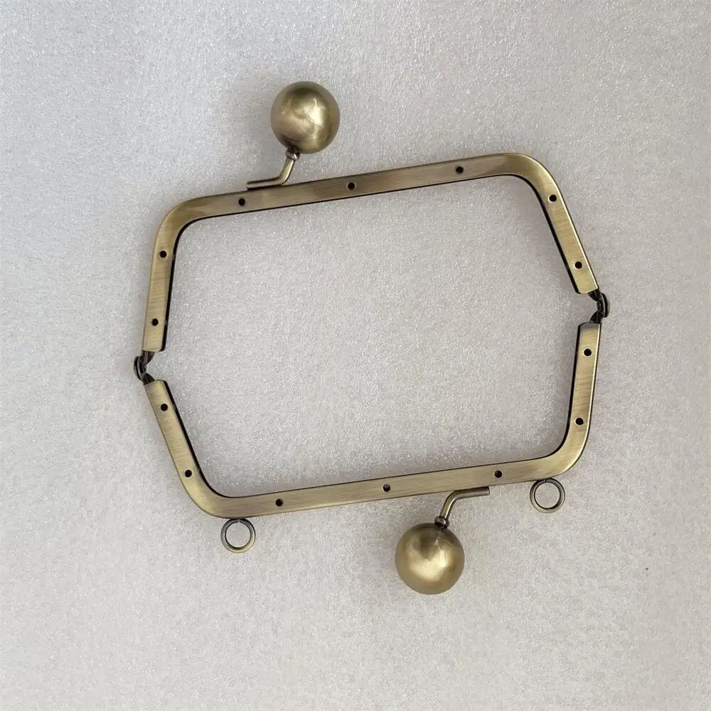 17,5 cm Big Ball Geldbörse Rahmen Ehe Lock Verschluss Mit Schrauben Handtasche Haken Runde Aufhänger Teile Handgemachte Tasche Hardware Zubehör – Detail 4