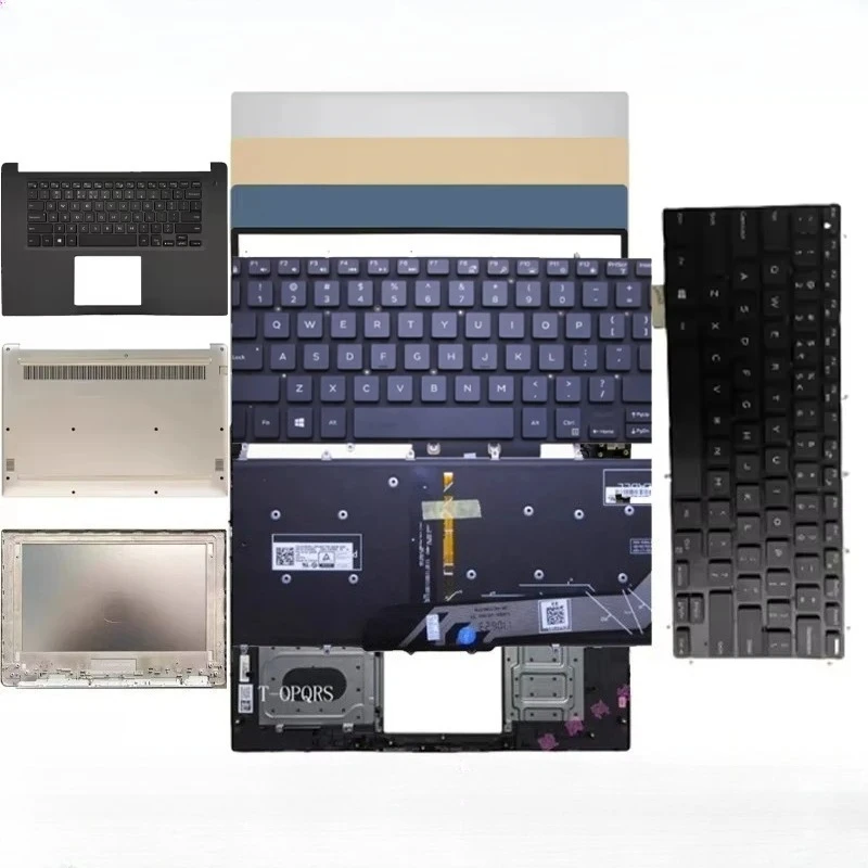 Suitable for Inspiron 15 fuel 7000 7560 7572 laptop LCD screen back cover, front panel, palm rest bottom cover, hinge ABCD Cover