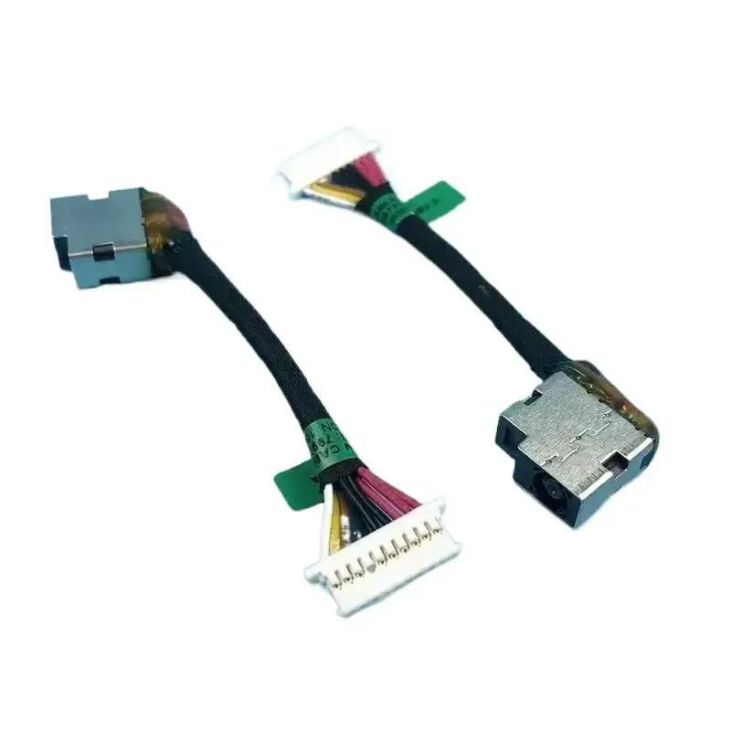 

new laptop DC power jack with cable connector socket for Omen 15-ax 15-bc 17-AB TPN-Q173 &&
