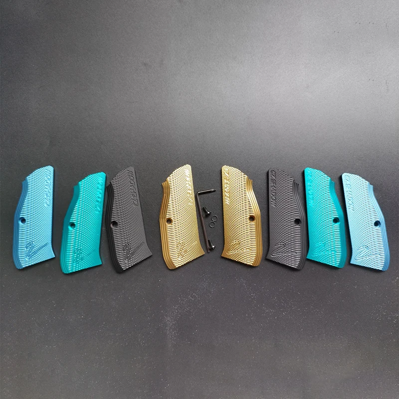 Empuñaduras de Aluminio CNC para CZ Shadow 2, Incluyen Tornillos, Compatibles con CZ 75, CZ75 Tamaño Completo, Serie SP-01, Shadow 2, 75B BD