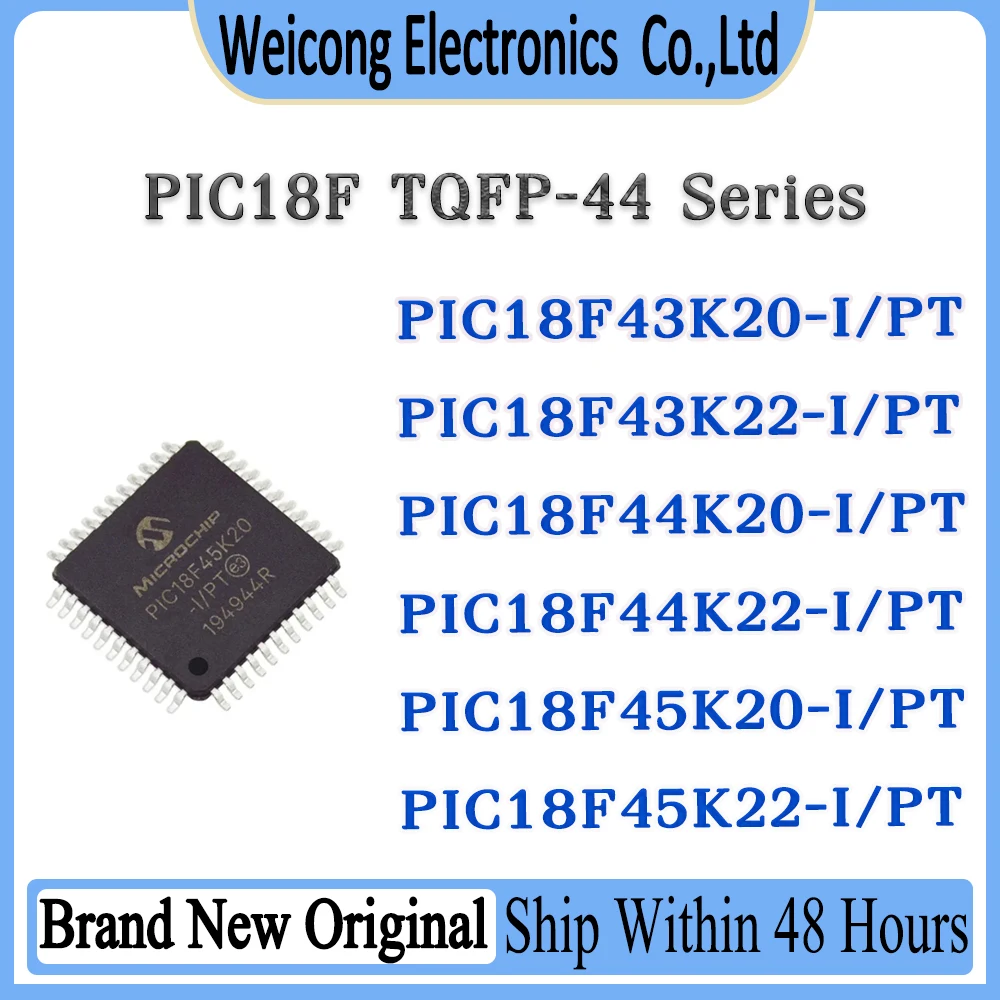 

PIC18F43K20-I/PT PIC18F43K22 PIC18F44K20 PIC18F44K22 PIC18F45K20 PIC18F45K22 PIC18F PIC18 PIC IC MCU Chip TQFP-44