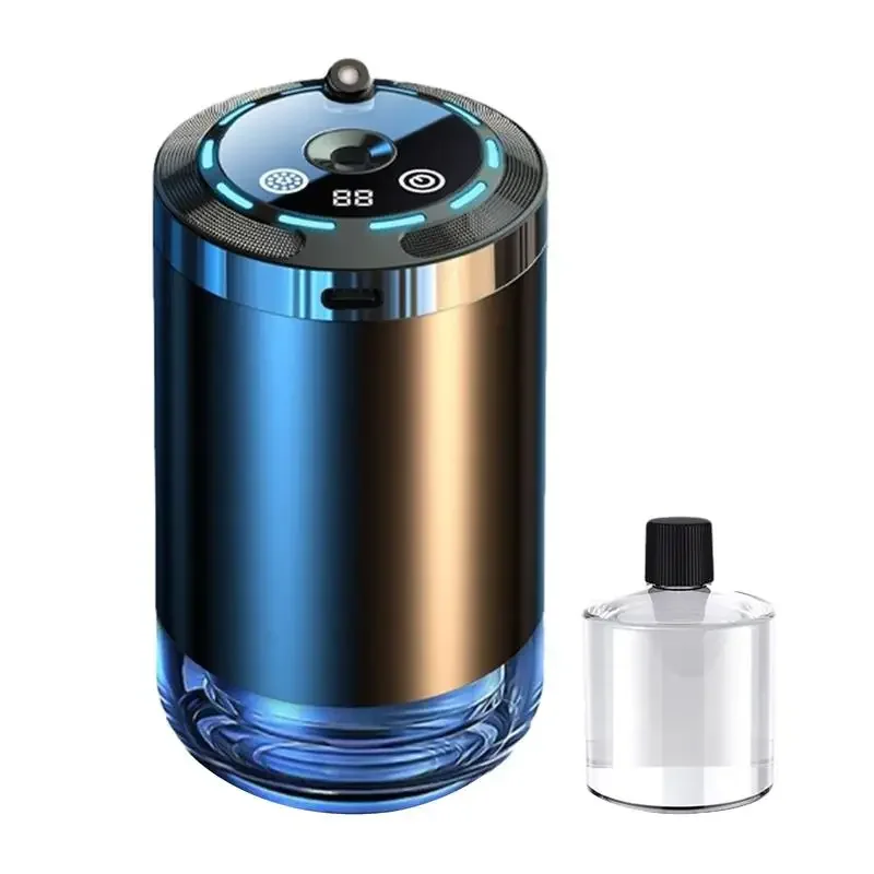 Car Aromatherapy Humidifier Portable Esence Oil Diffuser Long Lasting Cool Mist Maker Air Humidifier Purifier With Light For car