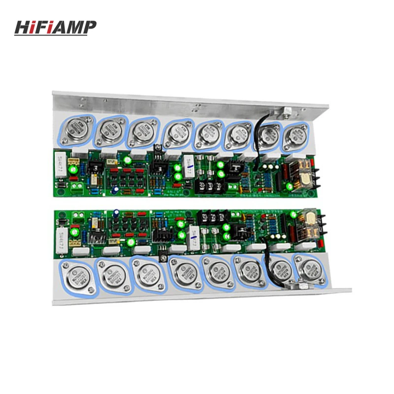 

HiFi-усилитель YH-100W: Металлическая плата усилителя мощности класса А с транзисторами, 2x100 Вт, высокая выходная мощность