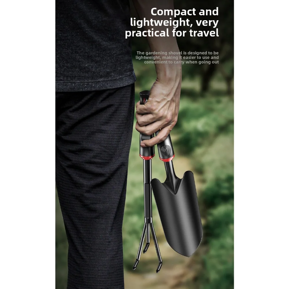 Dual-purpose Rake And Hoe Multifunctional Gardening Tool Weeding Planting Loosening Soil And Digging For Home Plants And Flower