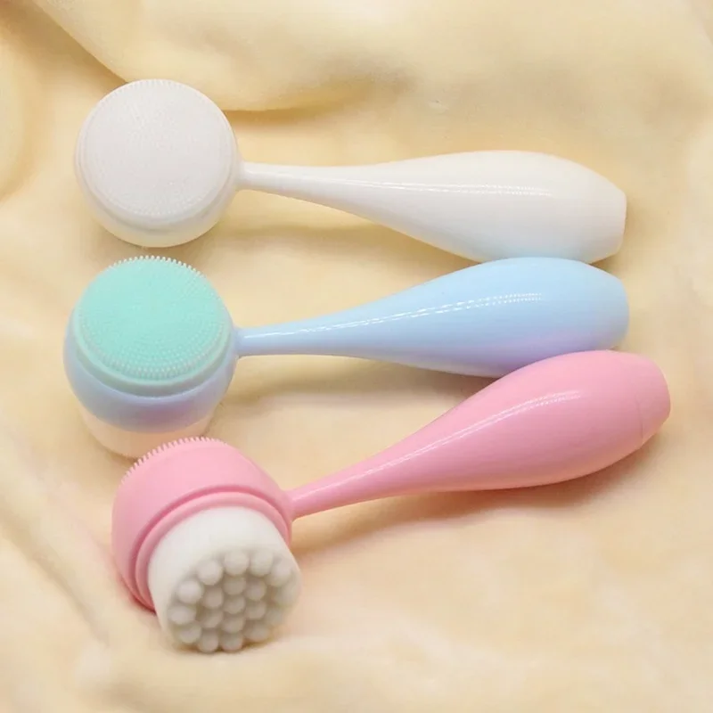 Cleansing Face Brush ABS Cleansing Brush Facial Exfoliating Cleansing Face Brush silicone brush  beauty cepillo facial