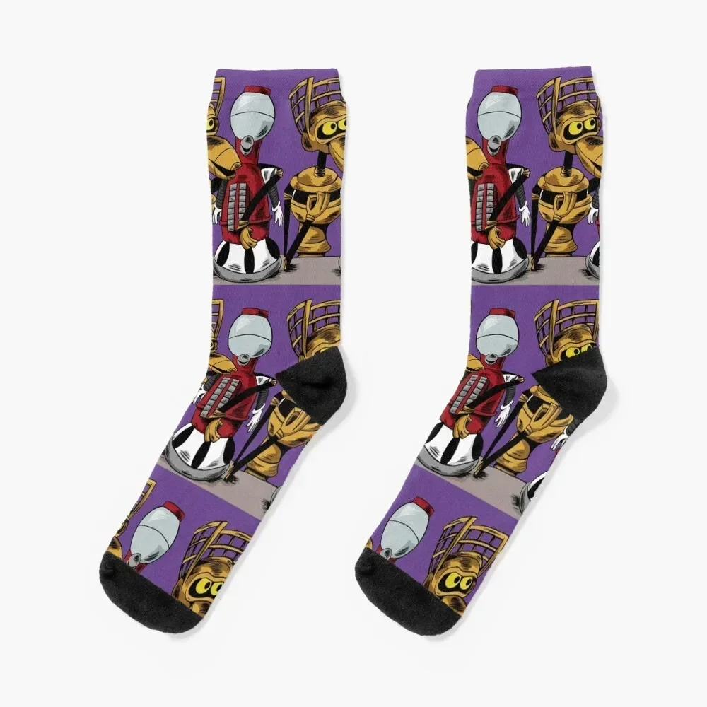 Mystery Science Theater 3000 Socks kawaii Christmas Socks For Girls Men's