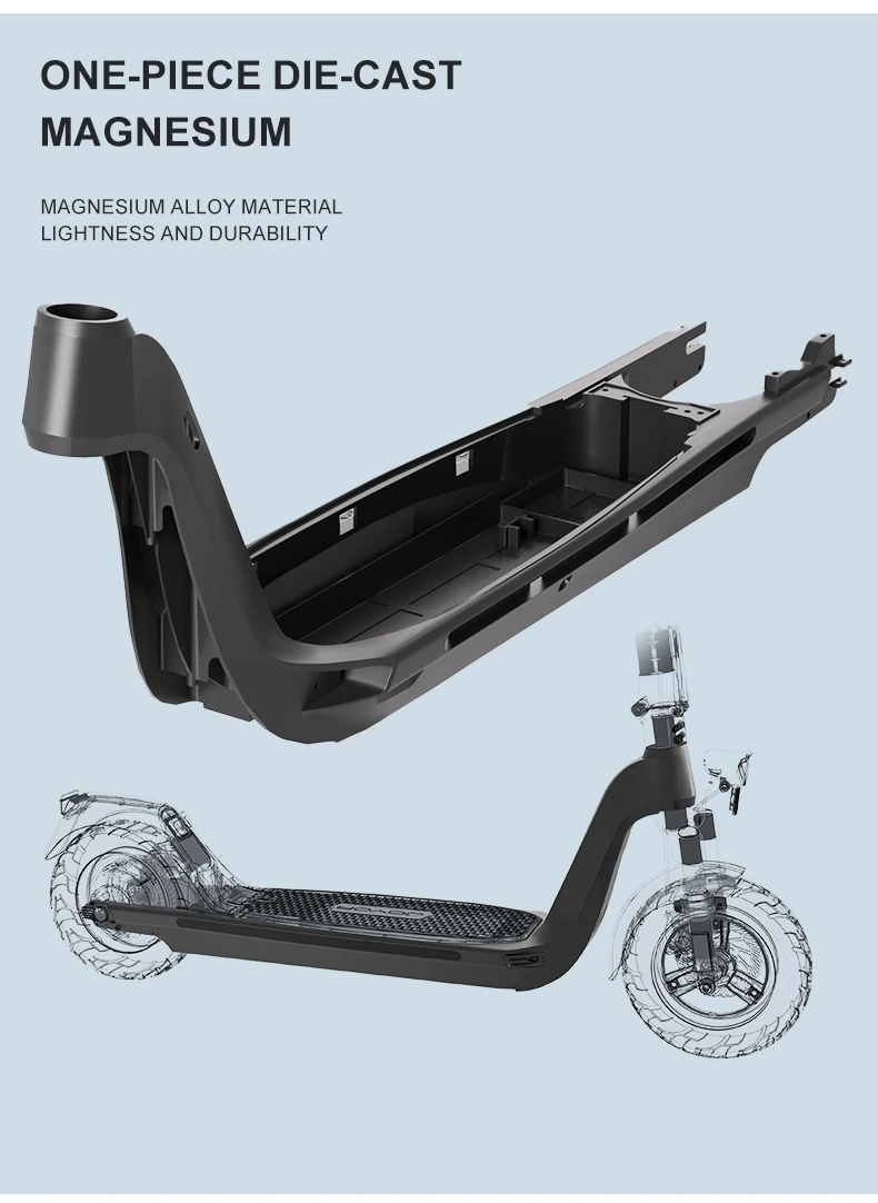 JOYOR C10E mit ABE-Zertifizierung Elektroroller 48V 10,4Ah Abnehmbarer Akku Elektroroller 10' Reifenroller – Detail 7