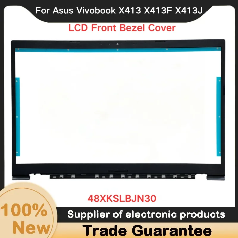 جديد لـ Asus Vivobook X413 X413F X413J B شل الحدود LCD غطاء الحافة الأمامية B حافظة 48XKSLBJN30 #2