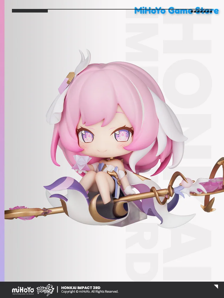 Elysia Resin Kit Honkai Impact 3 Official Genuine Theme Herrscher of Human: Ego Elysia Theme Series Q Version Character Model