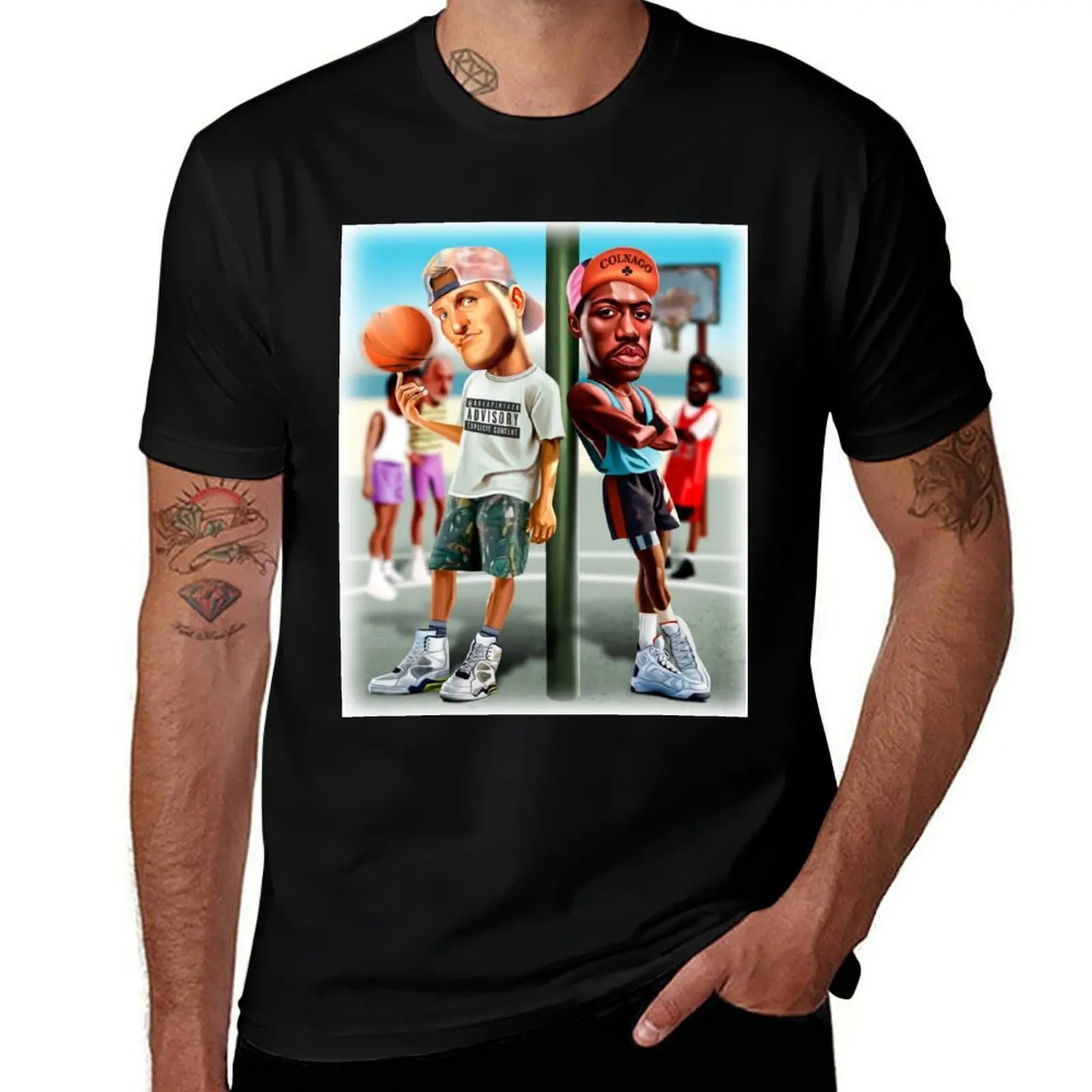 white men can't jump T-Shirt Casual Light Summer Short Sleeve Top T-Shirt