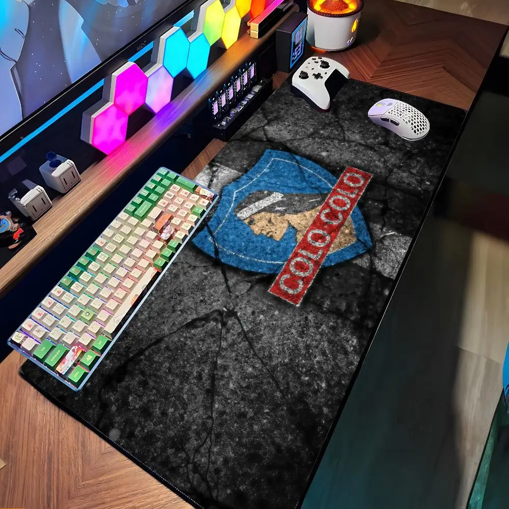 Club Social Y Deportivo Colo Mouse Pad Large Rubber Tablepad PC Game Mousepad Laptop Desk Pad XXL Non-slip Computer Keyboard Mou