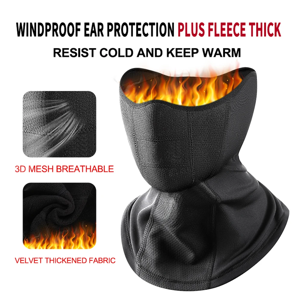 New Fleece Warm antivento mask protezione per le orecchie copricapo sciarpa per il collo a prova di freddo outdoor ski neck cover ciclismo