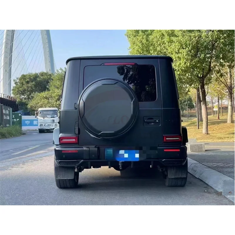 

For Mercedes-Benz G-Class W464 G63 Top-Car Style Dry Carbon Fiber Spare Tire Cover