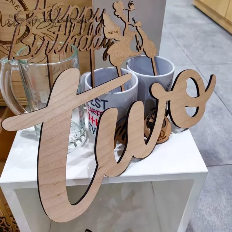 

Custom Wooden Sign Photo Prop for Baby Second Birthday Photo Shoot for Babies Photographer Number Sign