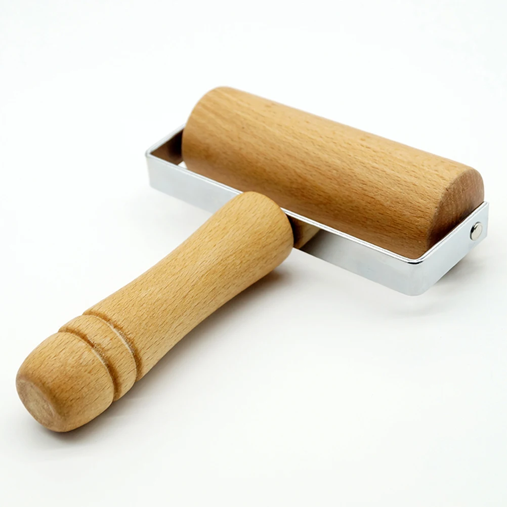 

Wooden Rolling Pin Dough Pastry Roller Sturdy Eco Friendly Kitchen Utensil Bamboo Tool Non Stick Baking Supplies Cake Shop
