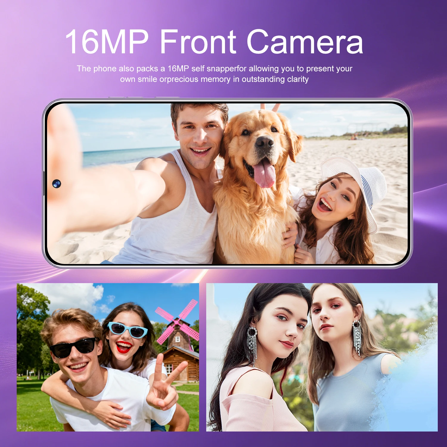 IVMI 17T Pro Smartphone Runs Android 12, 6GB+128GB Memory Screen 6.99 Inches, Supports Google, and Has 16+20MP Pixels