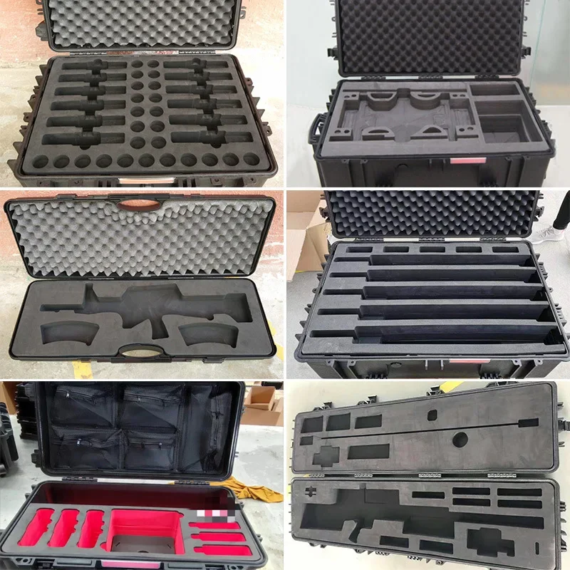 Plastic instrument case safety protection case