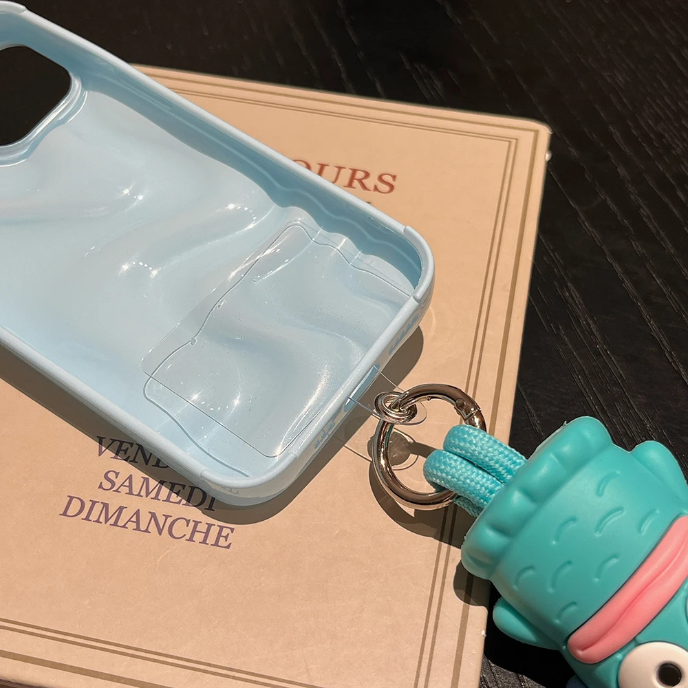 Simpatico sanios Hangyodon cordino lungo in Silicone per cellulare per custodia per telefono Iphone 15 tracolla universale per tutte le partite