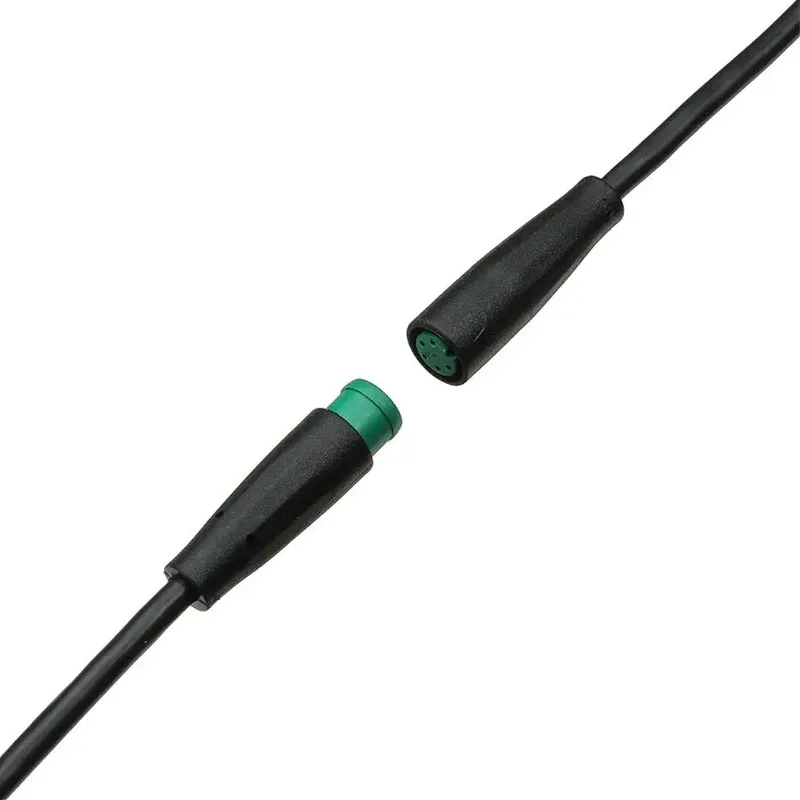Cavi di prolunga M6 a 5 pin Connettore impermeabile Cavo Julet Mini Base per display Ebike Parti di biciclette elettriche maschio femmina