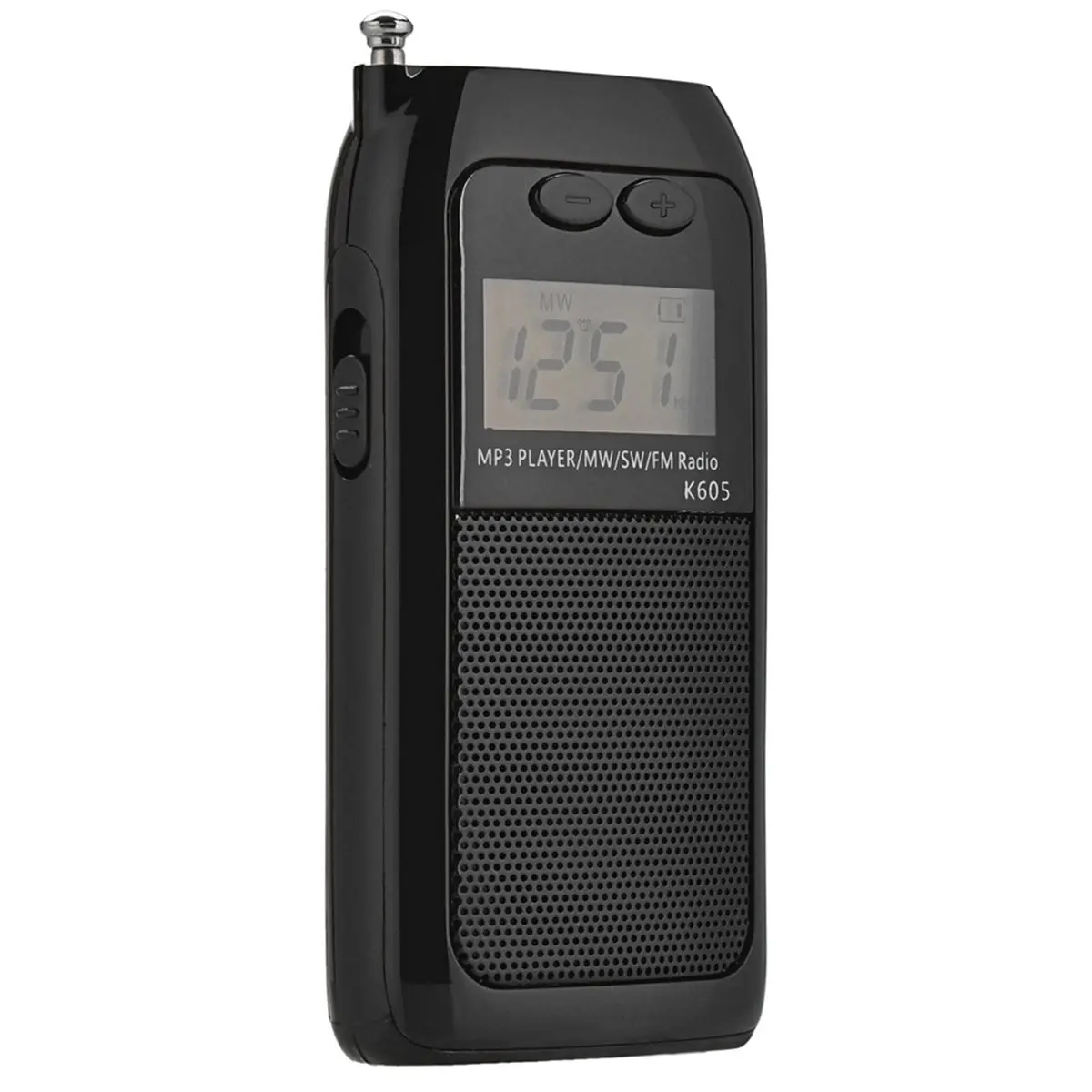 A32I Portable Radio Mini Pocket FM AM SW MW MP3 Player Stereo Digital Receiver LCD Screen Sensitivity Loudspeaker Antenna