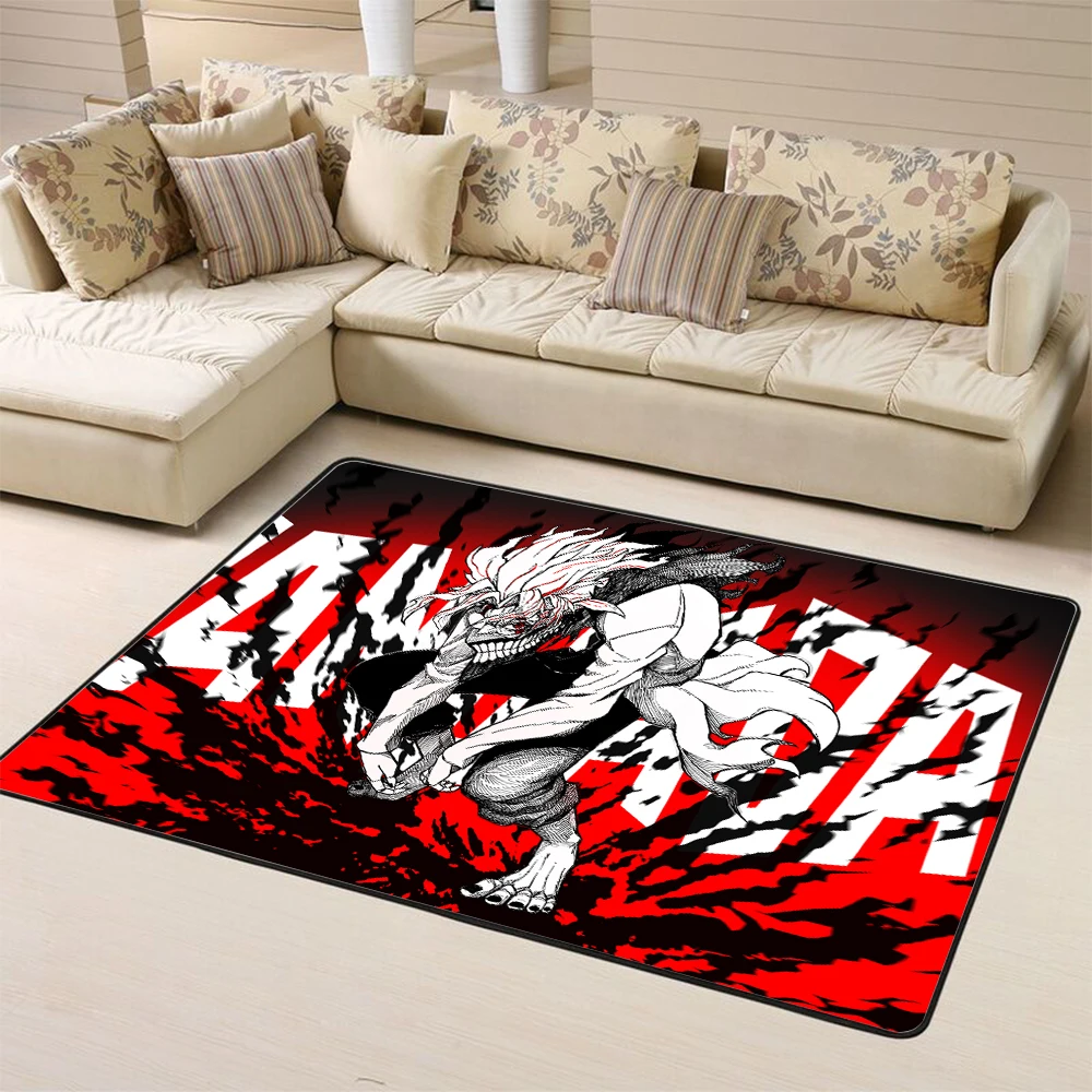 Dandadan Floor Mats Living Room Rug Anime Gaming Mats Carpet for Bedroom Antiskid Rugs for Bathroom,kitchen Home Decoration Gift