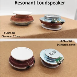 YUXI 1PC 27MM 4R 3W 8R 3W Resonance Vibration Mini Speaker Stereo Speaker Vibration Speaker Vbro Speaker 4/8Ohms 3 Watt