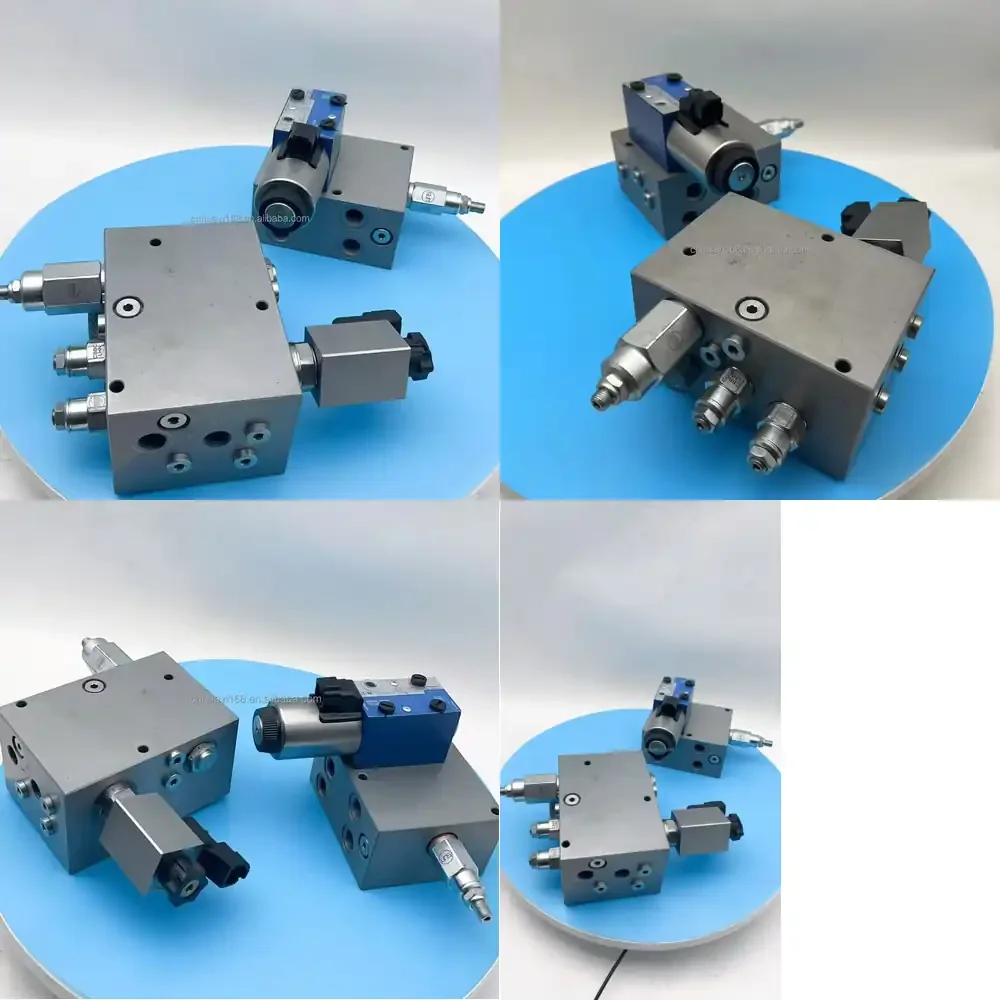 

New for Schwing Swing Cylinder Relief Valve Assembly for Concrete Pump Trunk Construction Machinery Parts Energy Mining