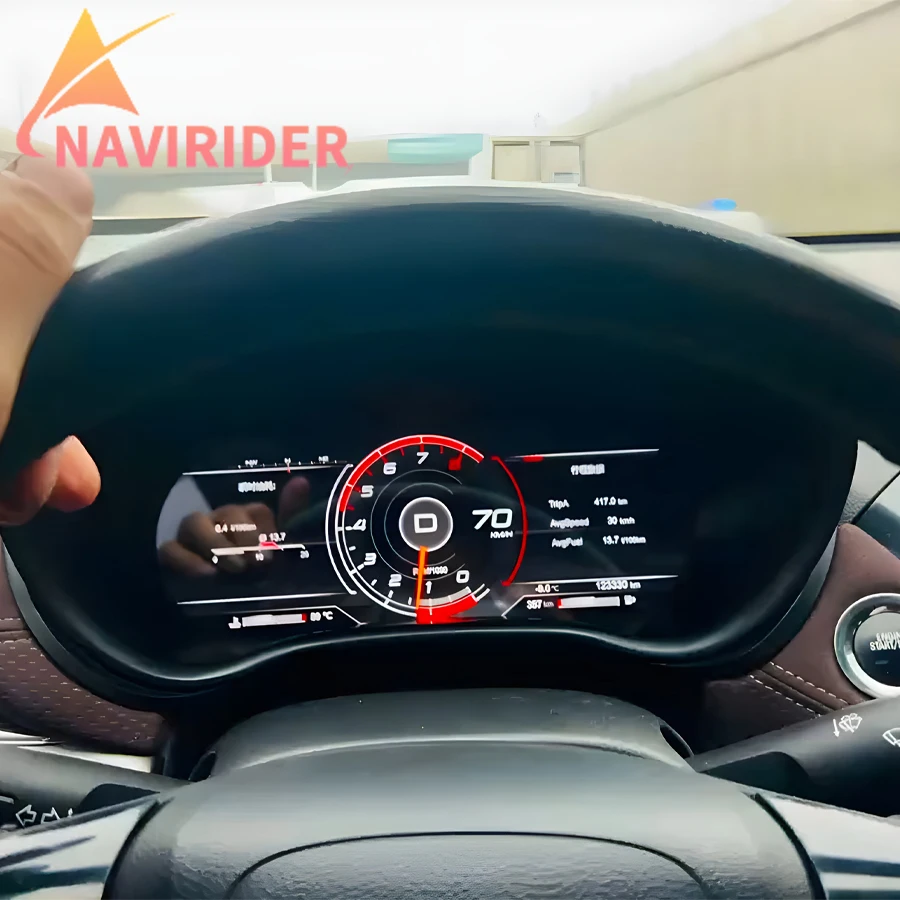 

LCD For Chevrolet Malibu 8.5 Generation 2015-2018 Car Digital Gauge Cluster Speedometer Cockpit Instrument Panel Carplay Screen