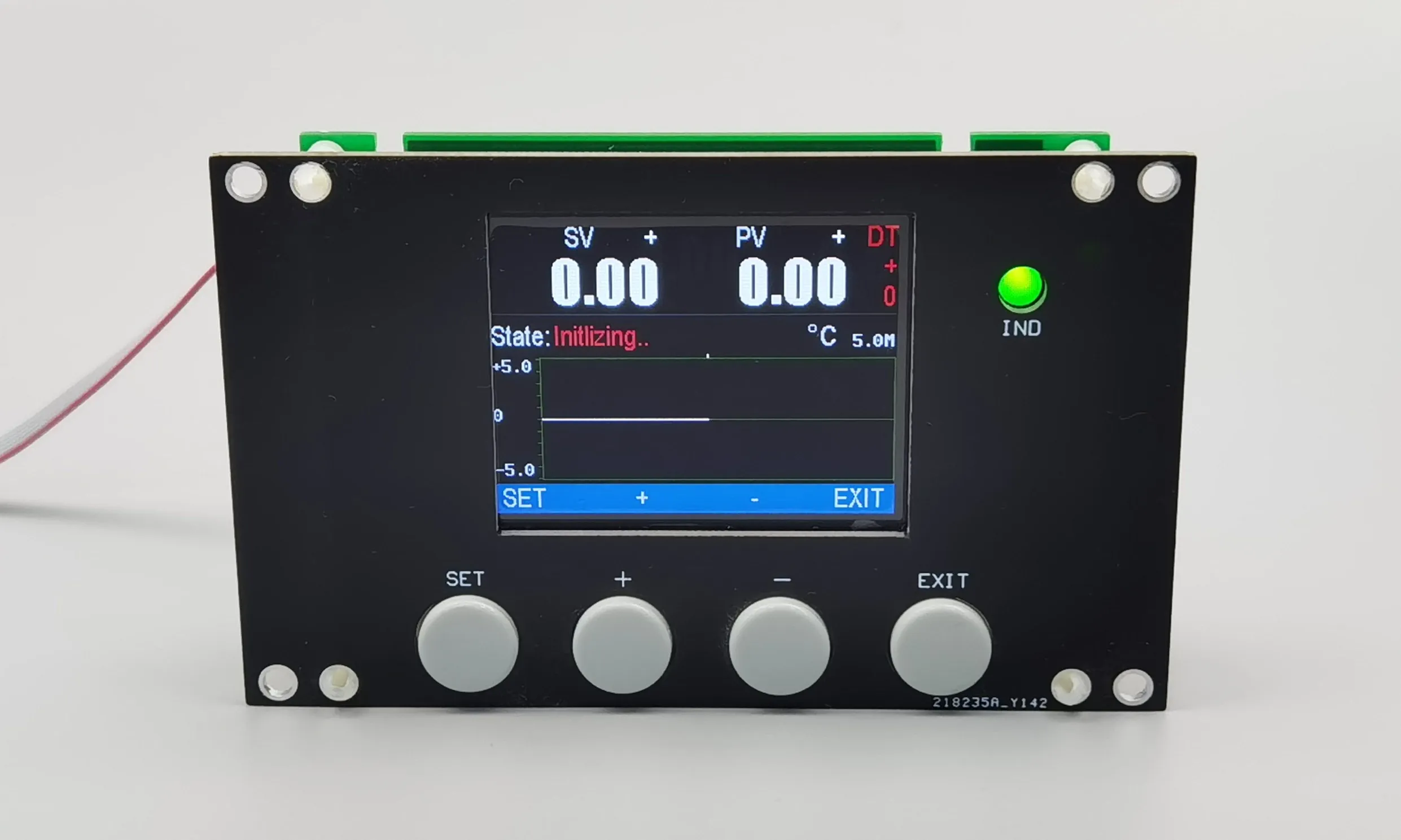 DISP-TCB Temperature Control Display Board, Compatible with TCB Series Temperature Control Board, Curve Display