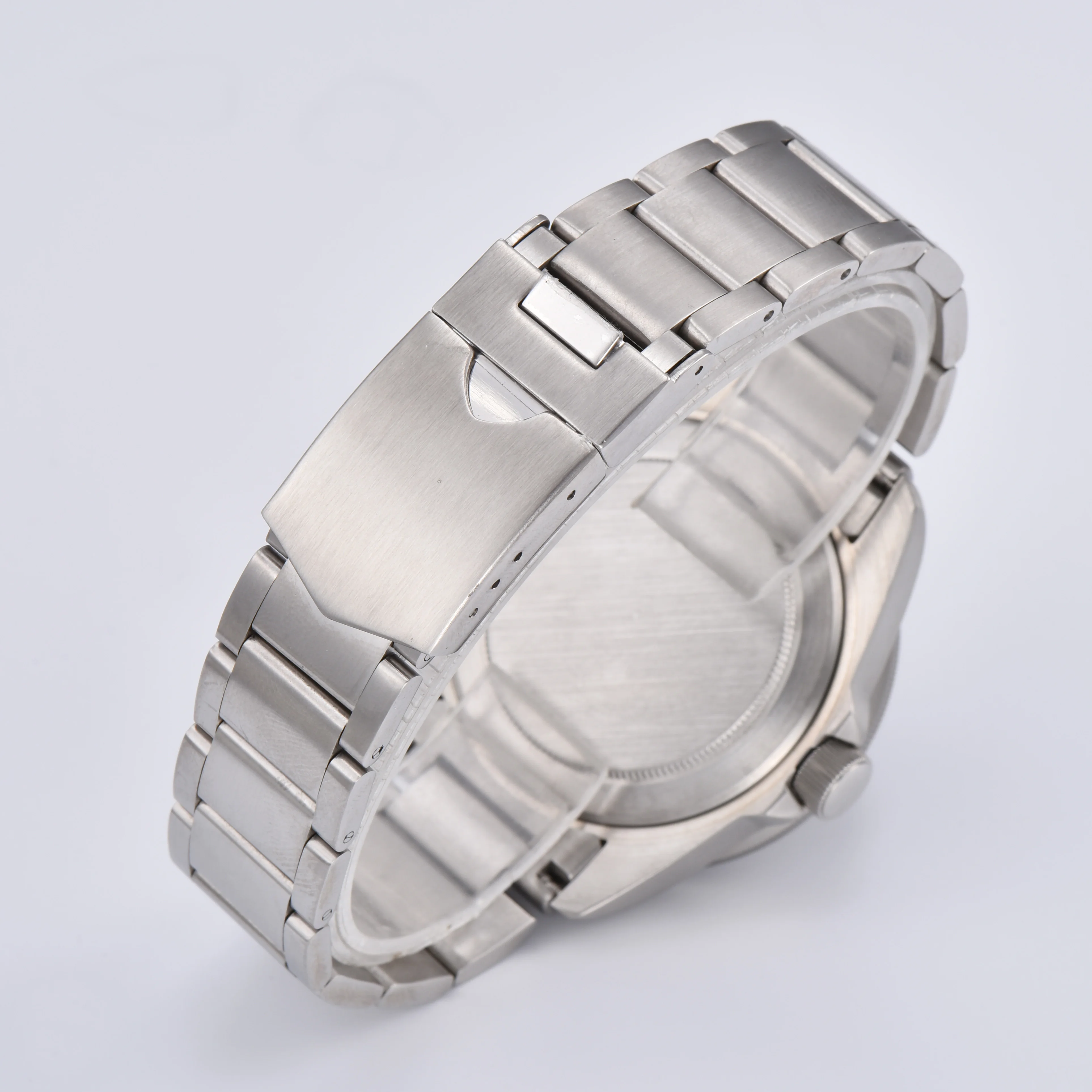 42.5 مللي متر Miyota8215 ساعة 8215 قرص أزرق أخضر مضيئة الأيدي 8215 حركة 22 مللي متر حزام من الفولاذ المقاوم للصدأ ساعة مخصصة للرجال