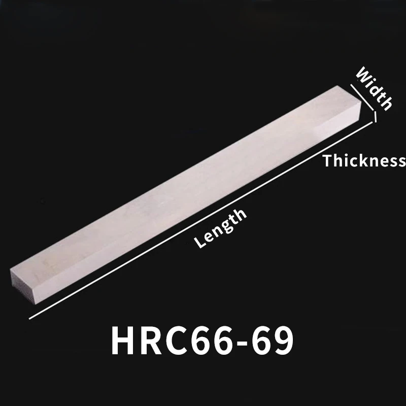 3/4/5/6/8/10/12/14/16 Long Lathe Tool HRC 66-69 Square Turning Milling Tools 200MM for Engineering Cutting & Machining