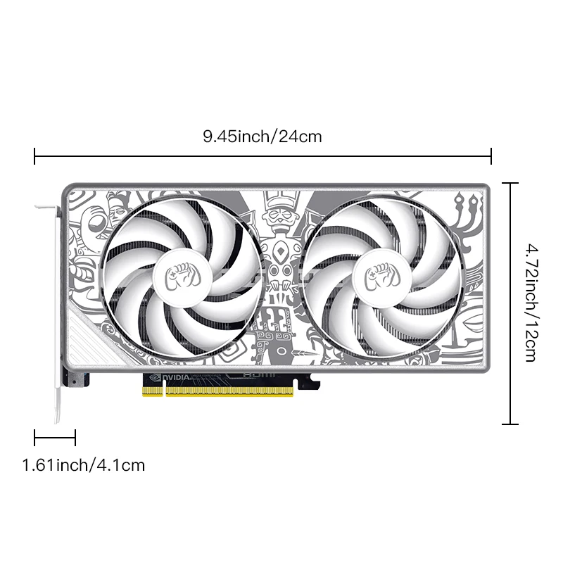 

5060ti rtx 5060 ti 256-битная настольная видеокарта GDDR7 AX Gaming RTX5060TI 8 ГБ X2W 0C Игровая видеокарта