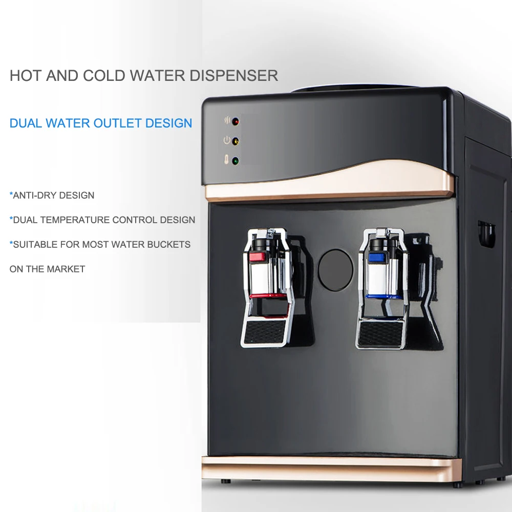 موزع مياه كهربائي أوتوماتيكي ، ساخن وبارد ، سطح مكتب ذكي ، سطح طاولة ، قائم بذاته ، منزل ، مكتب ، قهوة
