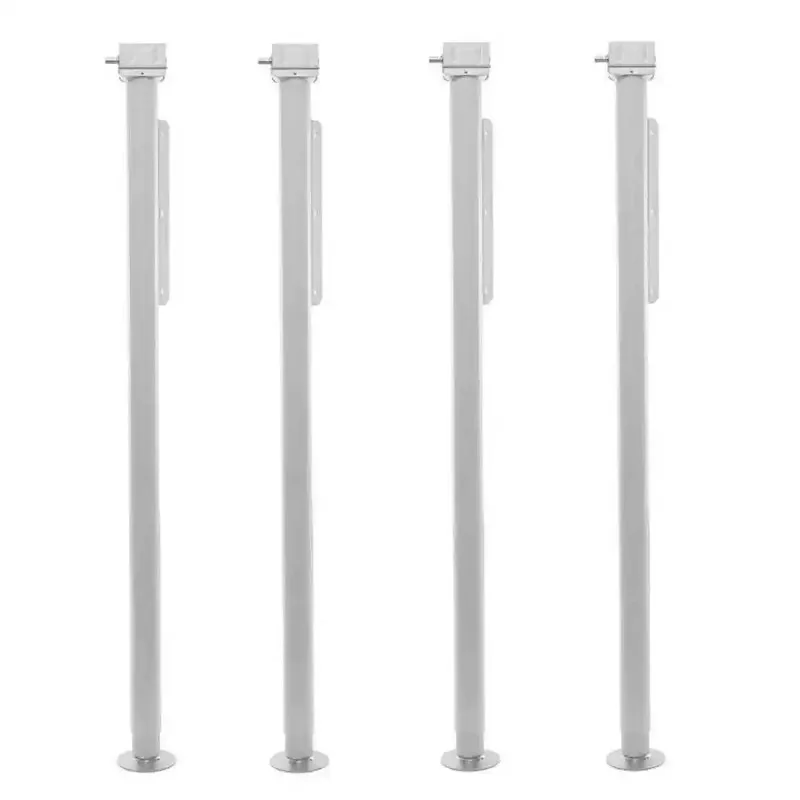 Manual Crank Lift Jacks for Truck Camper Shell, Camper Corner Jacks Stabilizer Support Legs