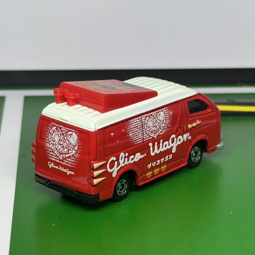 Takara Tomy Tomica No.58 Glico Wagon 1/64 сплав, моторная машина, литая под давлением металлическая модель автомобиля, детский рождественский подарок, игрушки для мальчиков